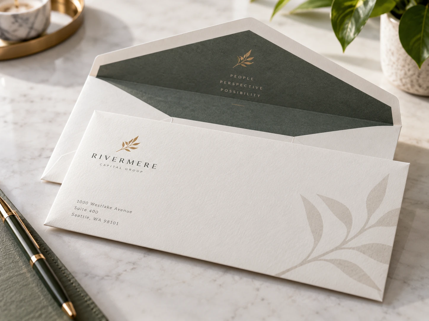 Envelopes print product showcase