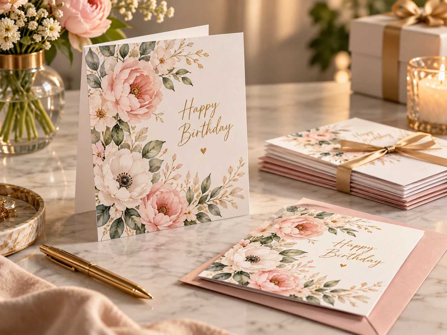 Greeting Cards print product showcase